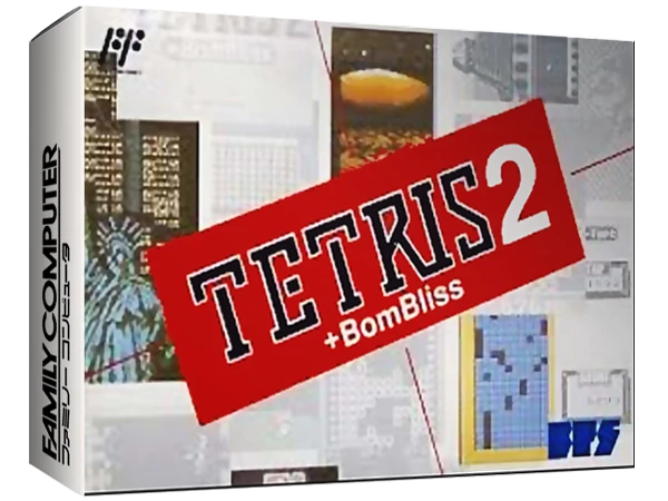 Tetris 2 + BomBliss box art