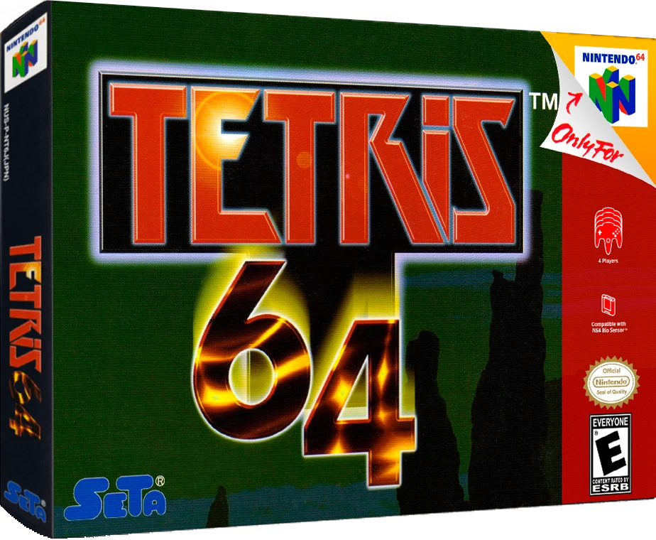 Tetris 64 box art