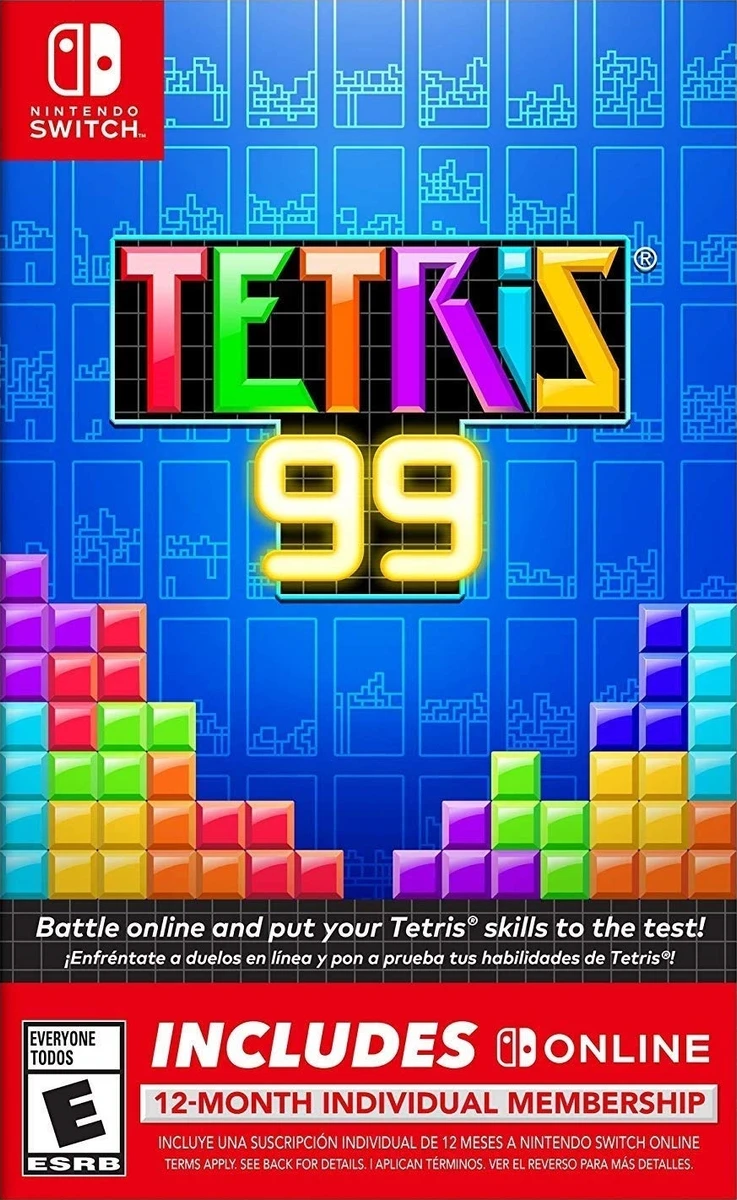 Tetris 99 box art