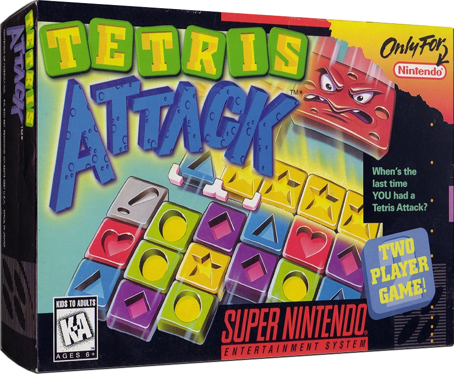 Tetris Attack box art