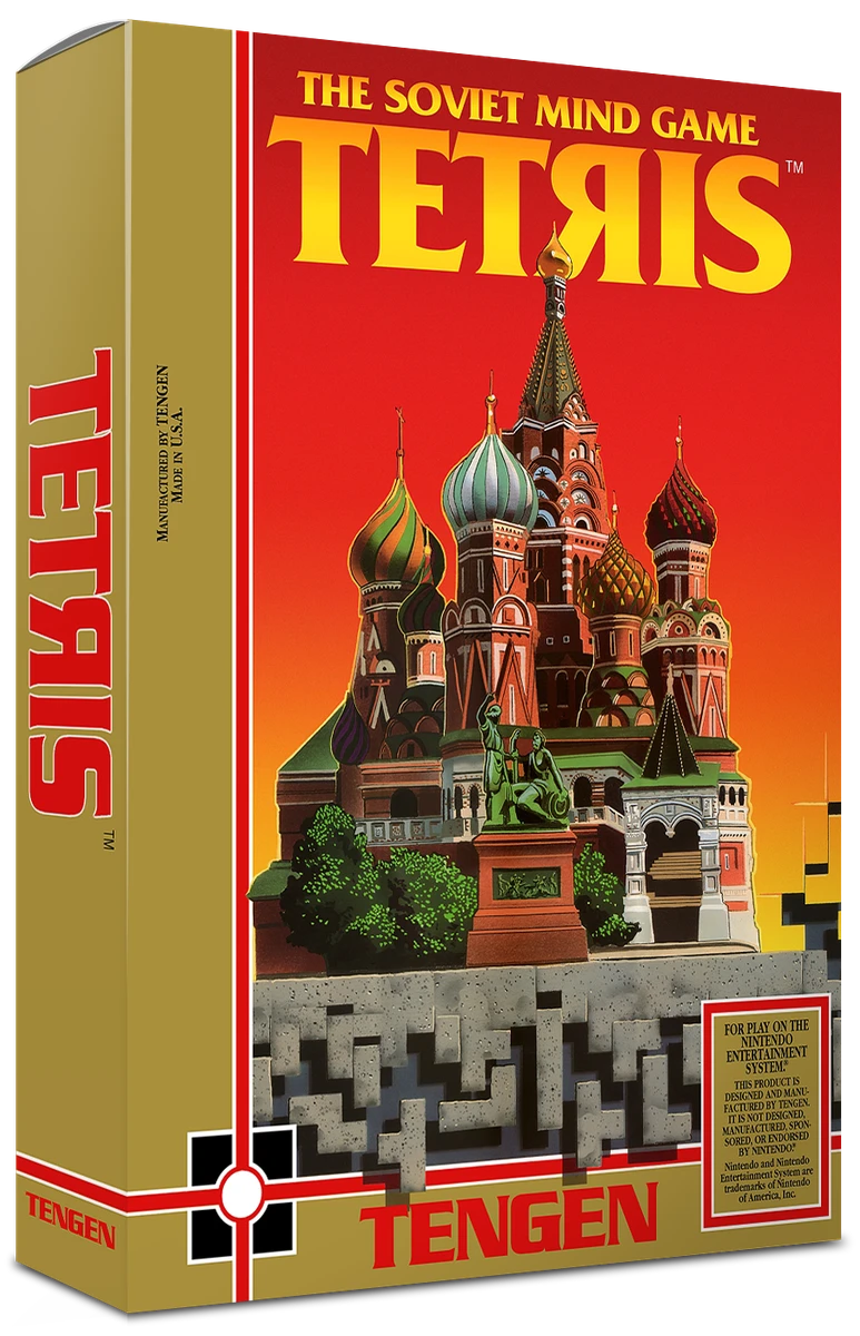 Tetris [Tengen] box art
