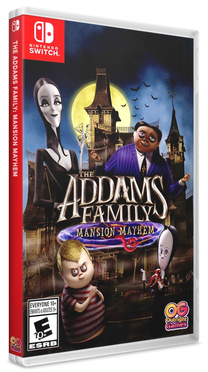 The Addams Family: Mansion Mayhem box art