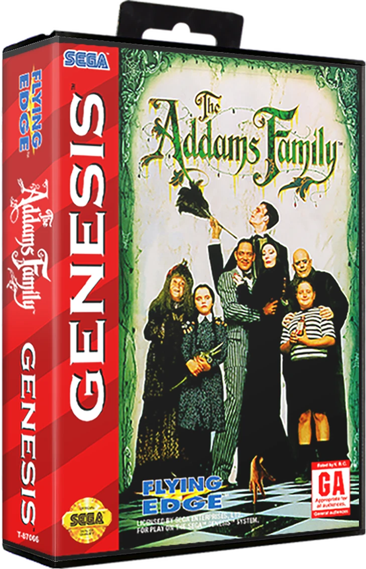 The Addams Family box art