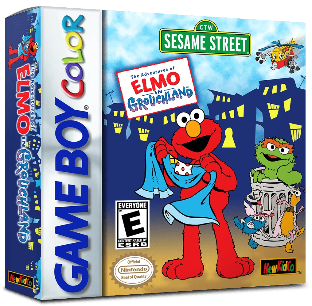 The Adventures of Elmo in Grouchland box art