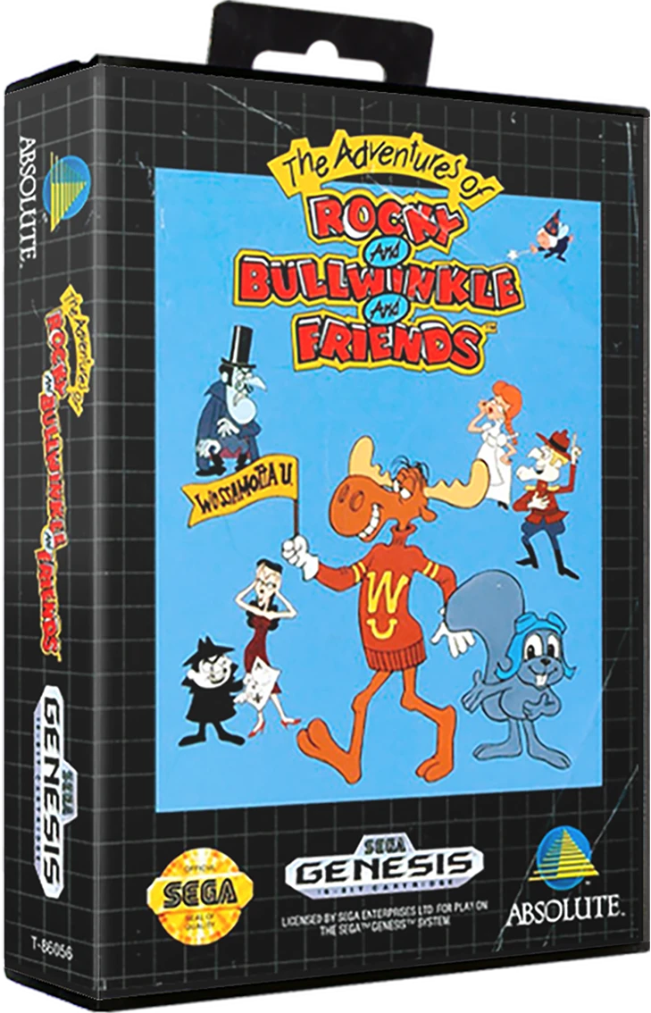 The Adventures of Rocky and Bullwinkle and Friends box art