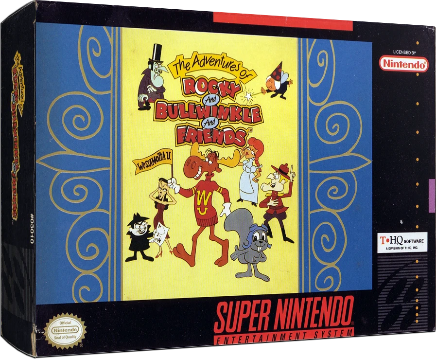 The Adventures of Rocky and Bullwinkle and Friends box art