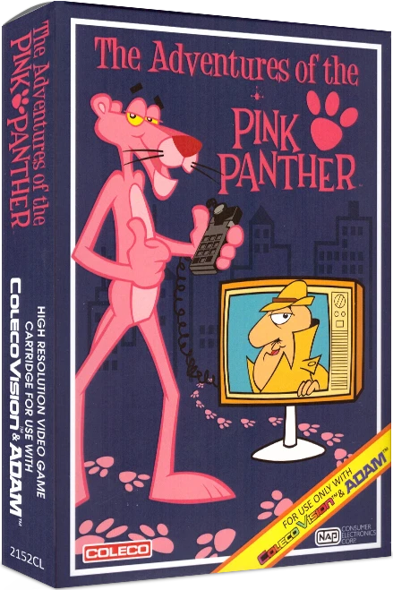 The Adventures of the Pink Panther box art