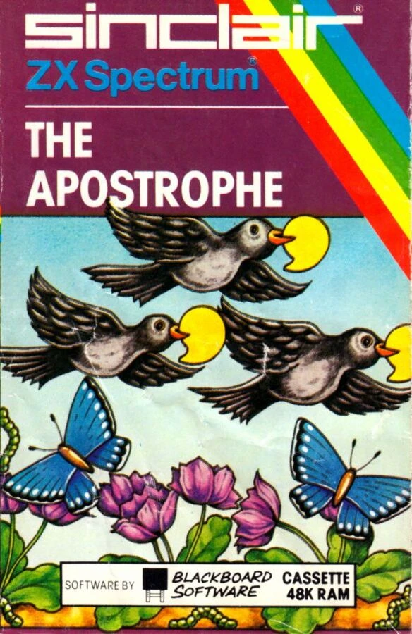 The Apostrophe box art