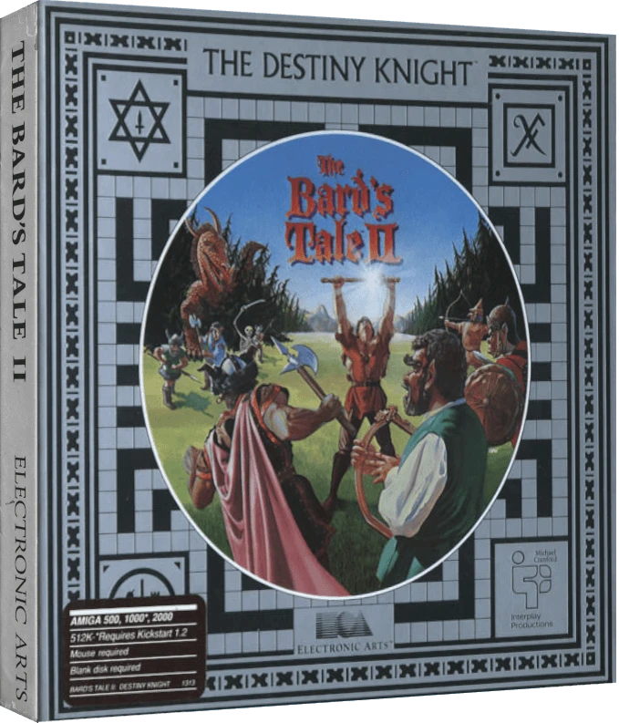 The Bard's Tale II: The Destiny Knight box art