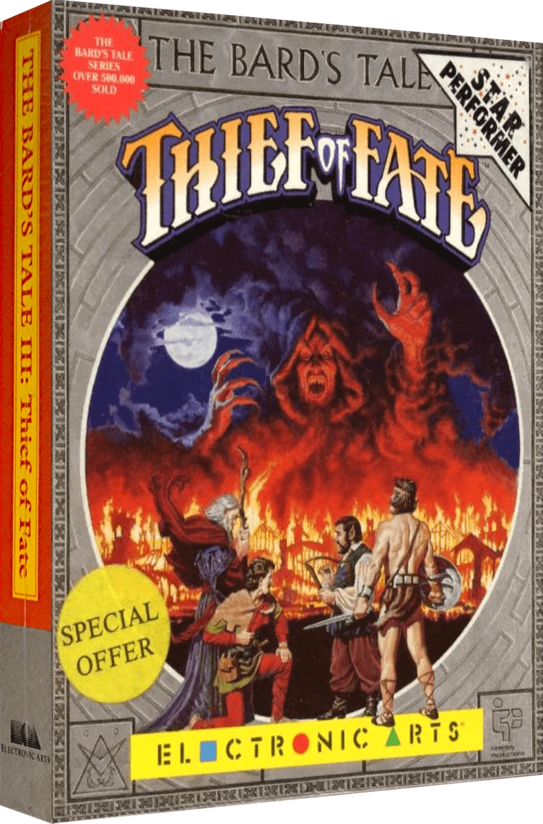 The Bard's Tale III: Thief Of Fate box art