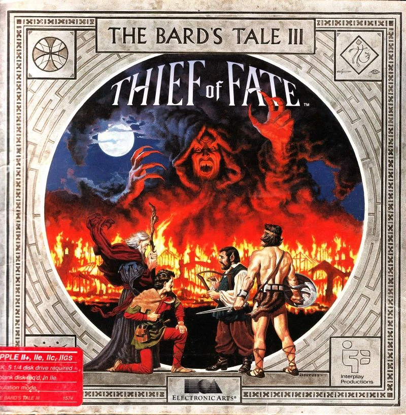 The Bard's Tale III: Thief of Fate box art