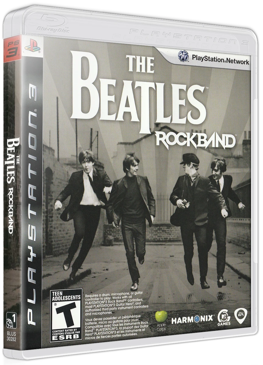 The Beatles: Rock Band box art
