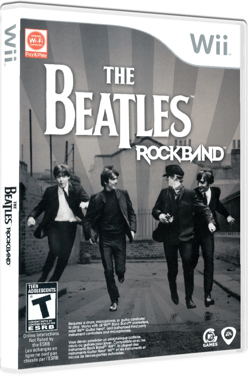 The Beatles: Rock Band box art