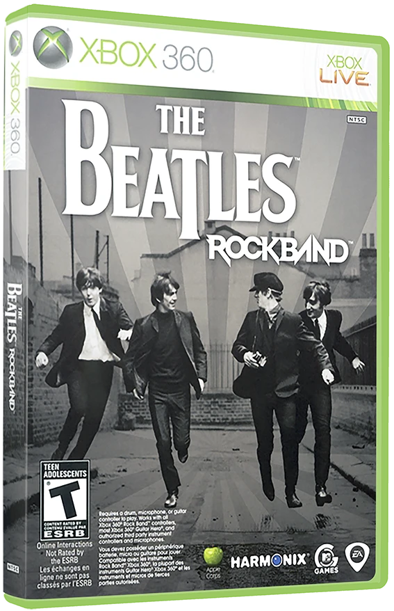 The Beatles: Rock Band box art
