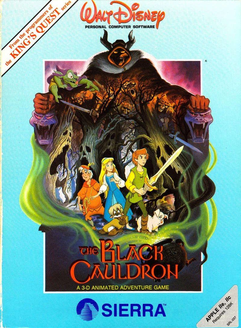 The Black Cauldron box art