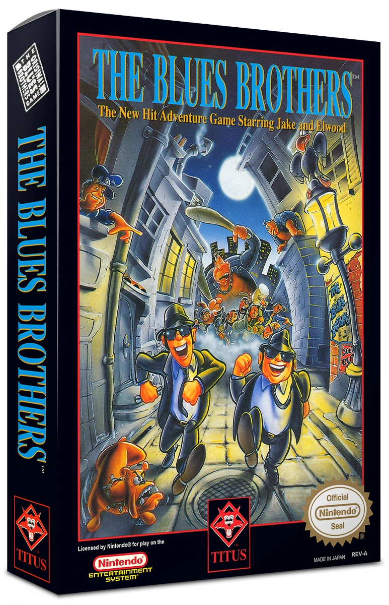 The Blues Brothers box art