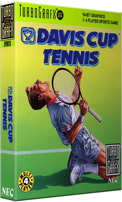 The Davis Cup Tennis box art