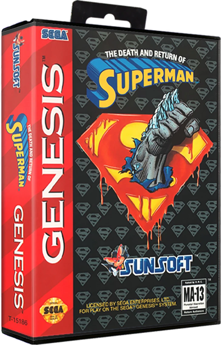 The Death and Return of Superman box art