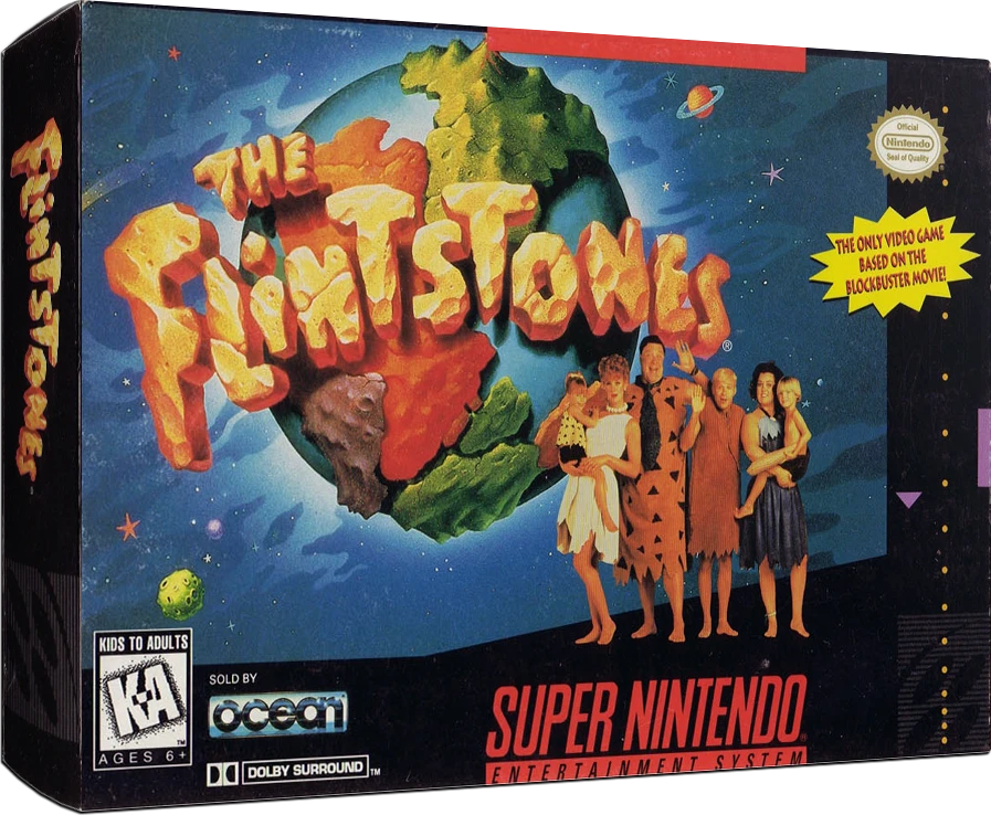 The Flintstones box art