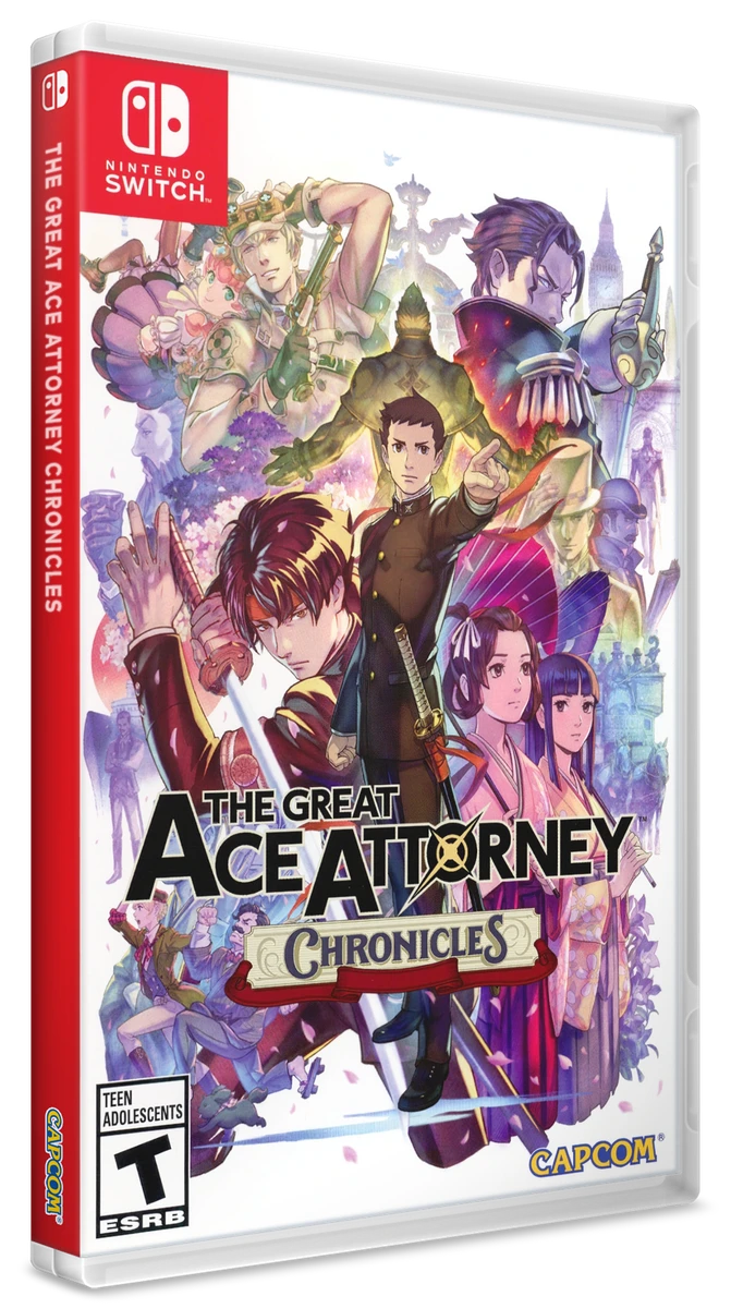 The Great Ace Attorney Chronicles box art