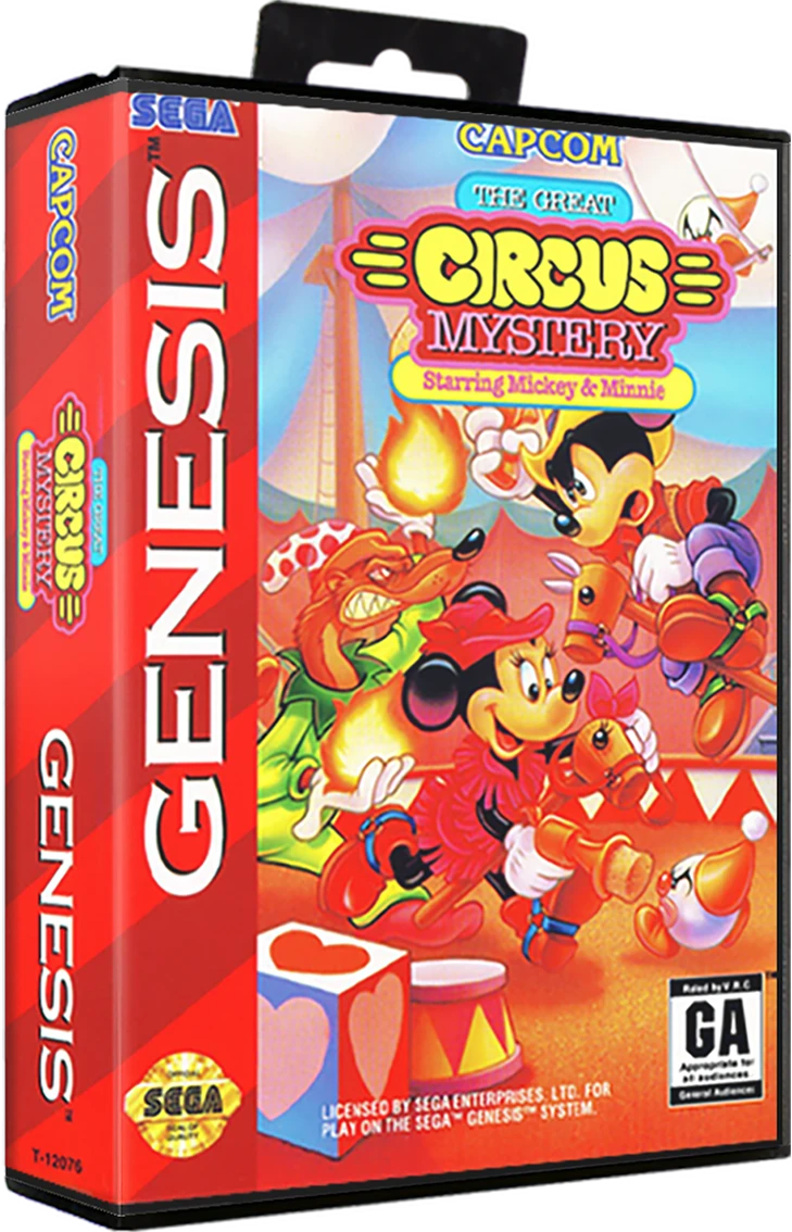 The Great Circus Mystery Starring Mickey and Minnie box art