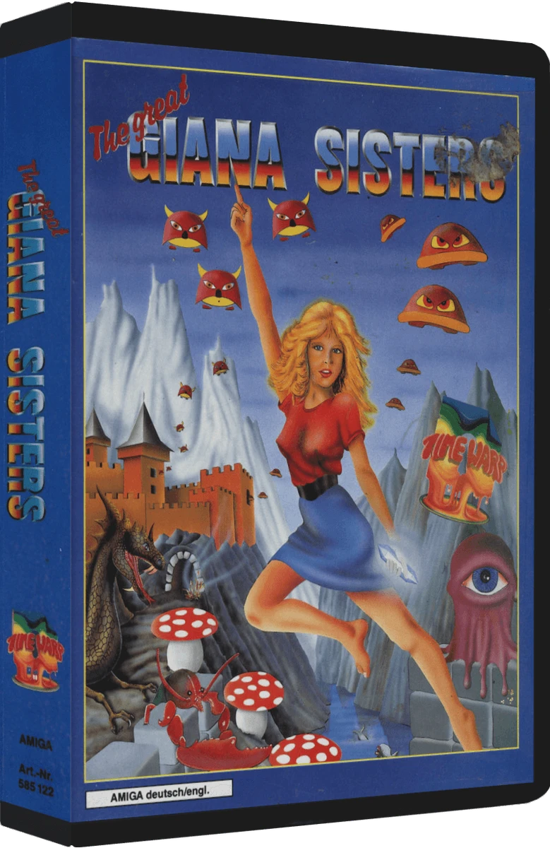 The Great Giana Sisters box art
