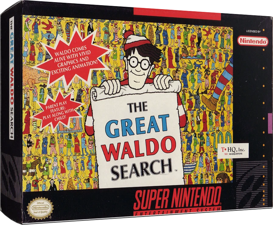 The Great Waldo Search box art