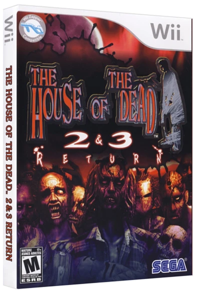 The House of the Dead 2 & 3 Return box art