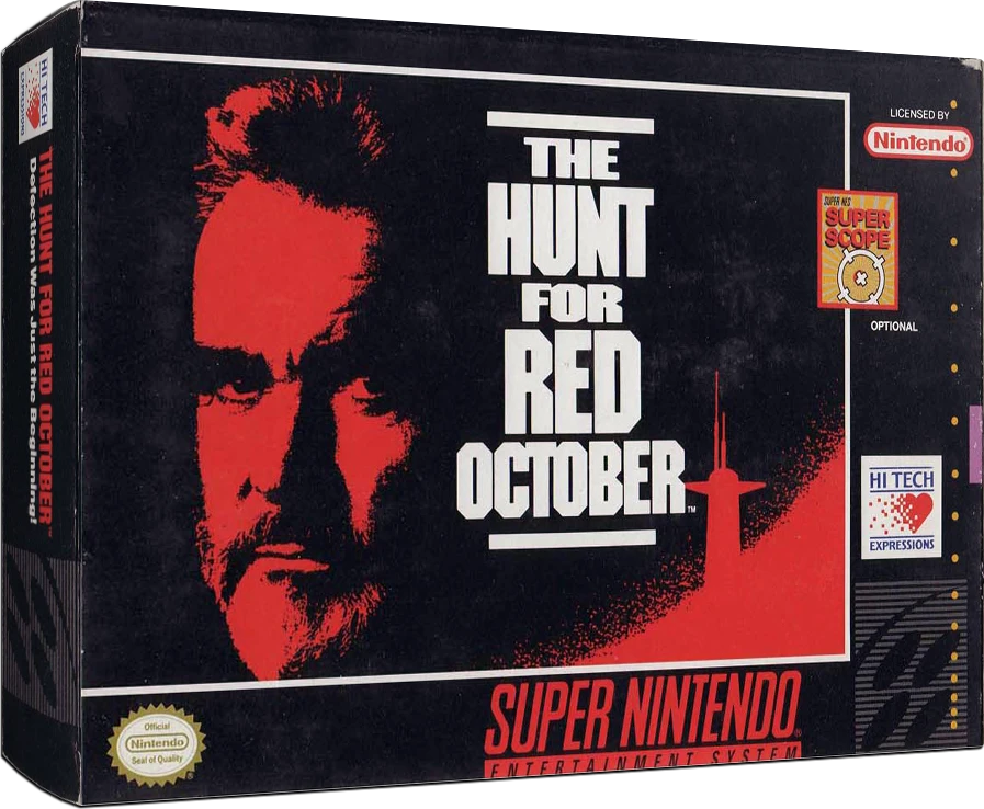 The Hunt for Red October box art
