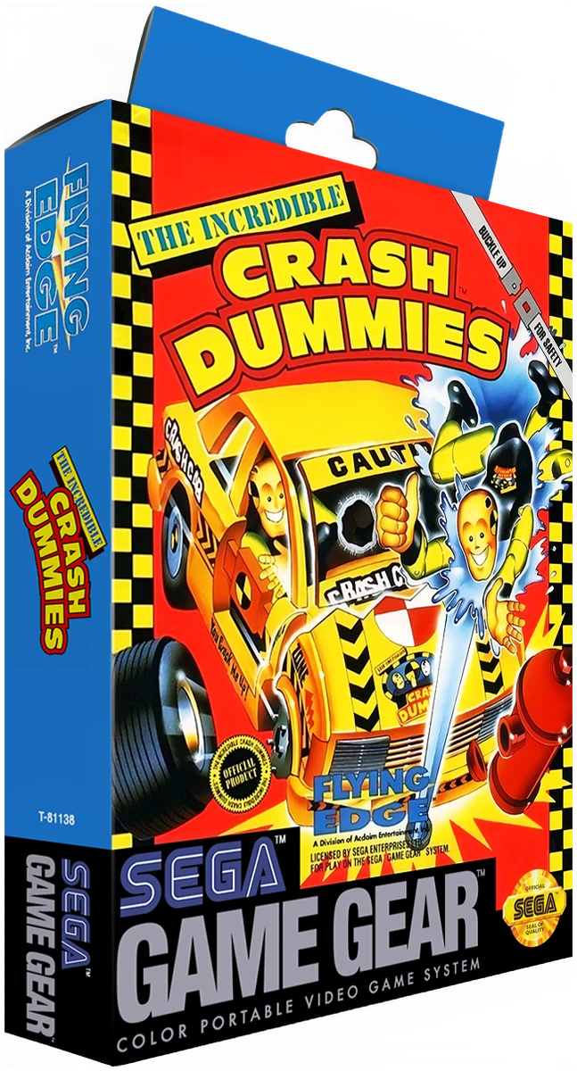 The Incredible Crash Dummies box art