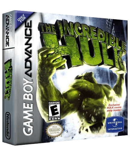 The Incredible Hulk box art