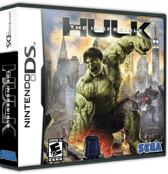 The Incredible Hulk box art