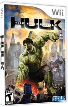 The Incredible Hulk box art
