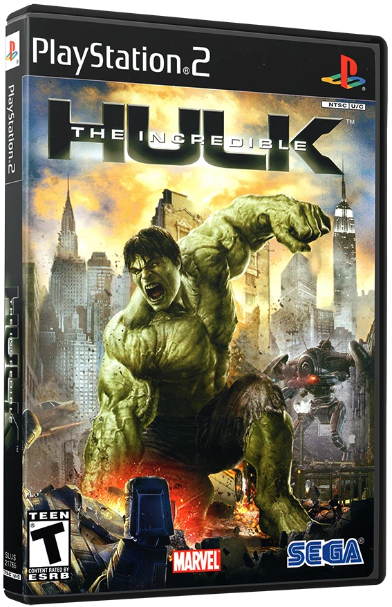 The Incredible Hulk box art