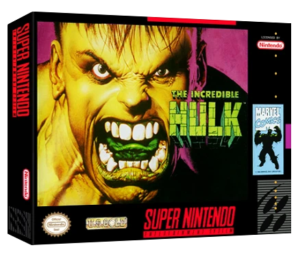 The Incredible Hulk box art
