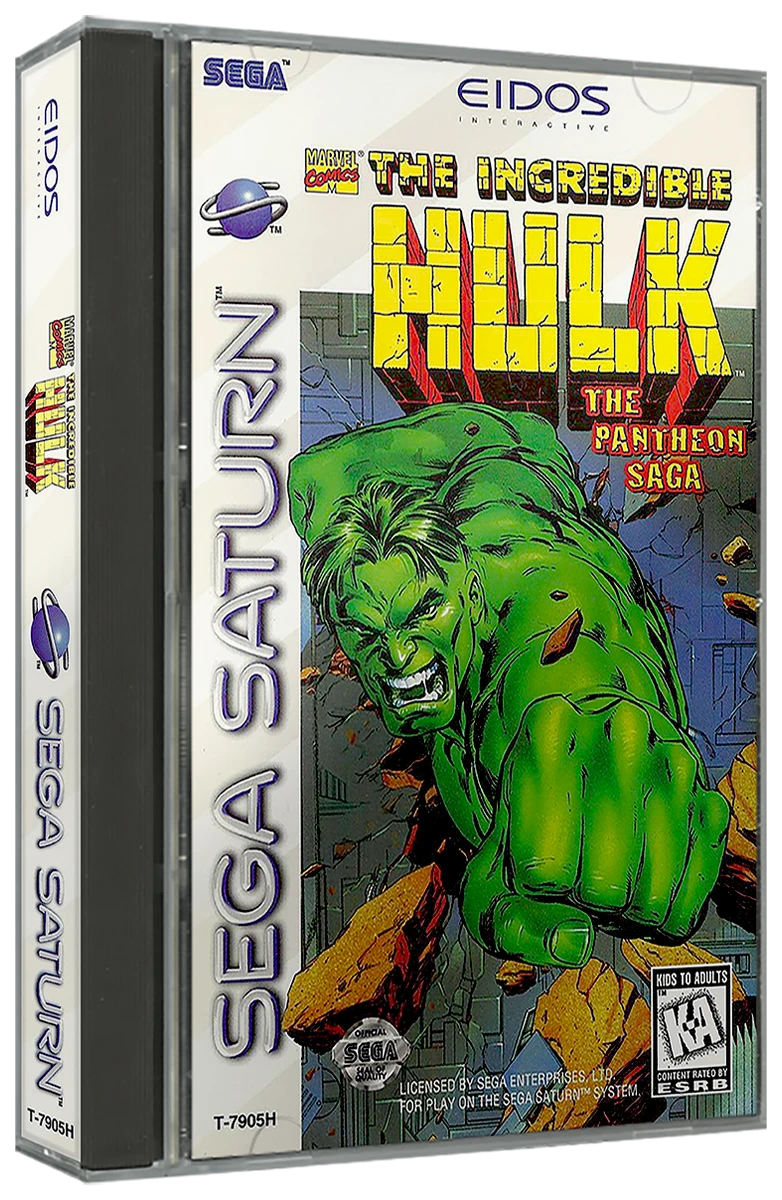 The Incredible Hulk: The Pantheon Saga box art