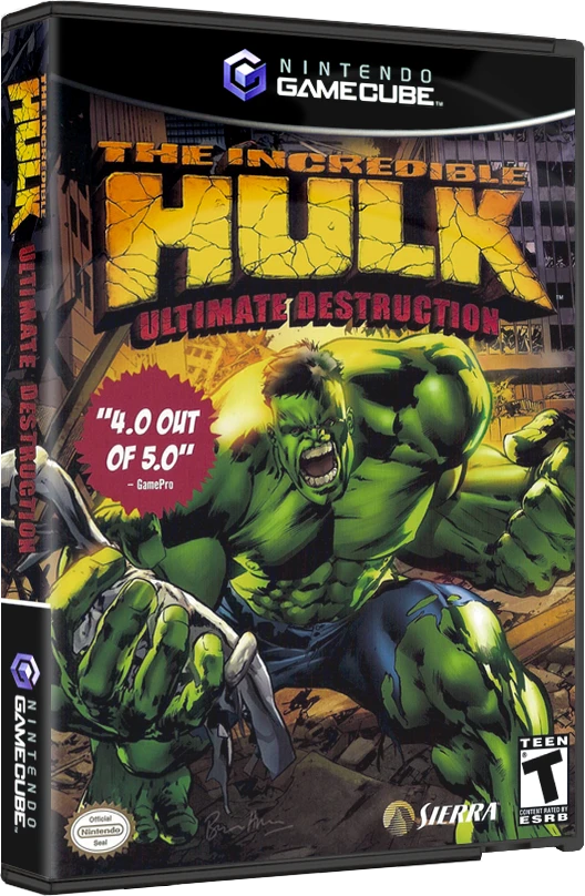 The Incredible Hulk Ultimate Destruction box art