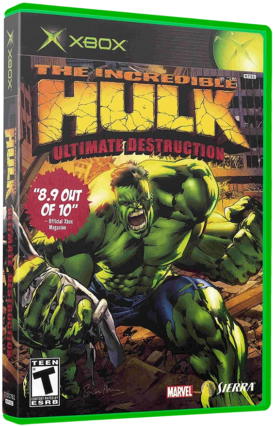 The Incredible Hulk Ultimate Destruction box art
