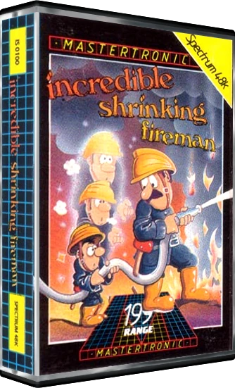 The Incredible Shrinking Fireman box art