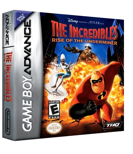 The Incredibles Rise of the Underminer box art