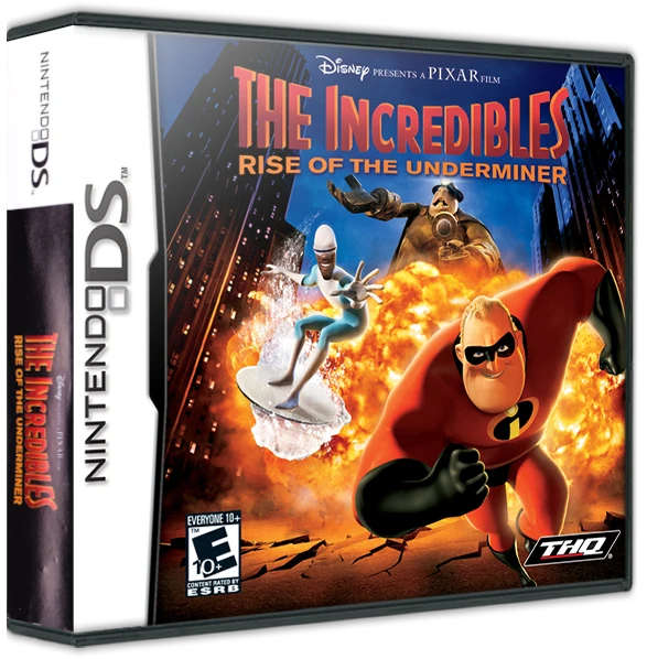 The Incredibles Rise of the Underminer box art
