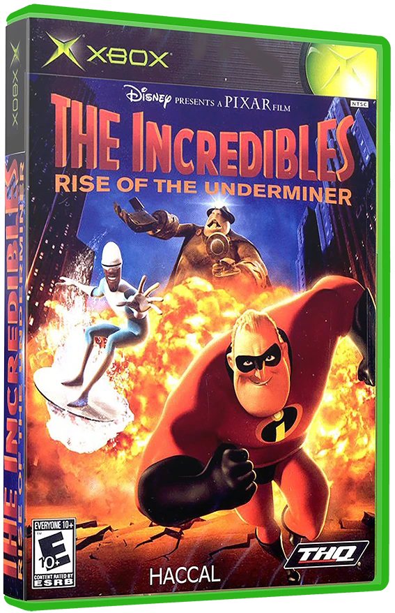 The Incredibles Rise of the Underminer box art