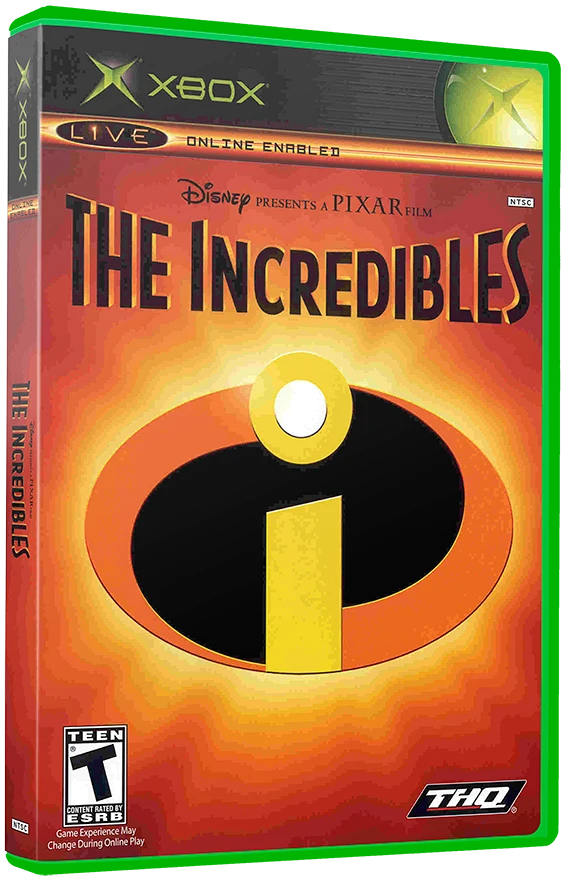 The Incredibles box art