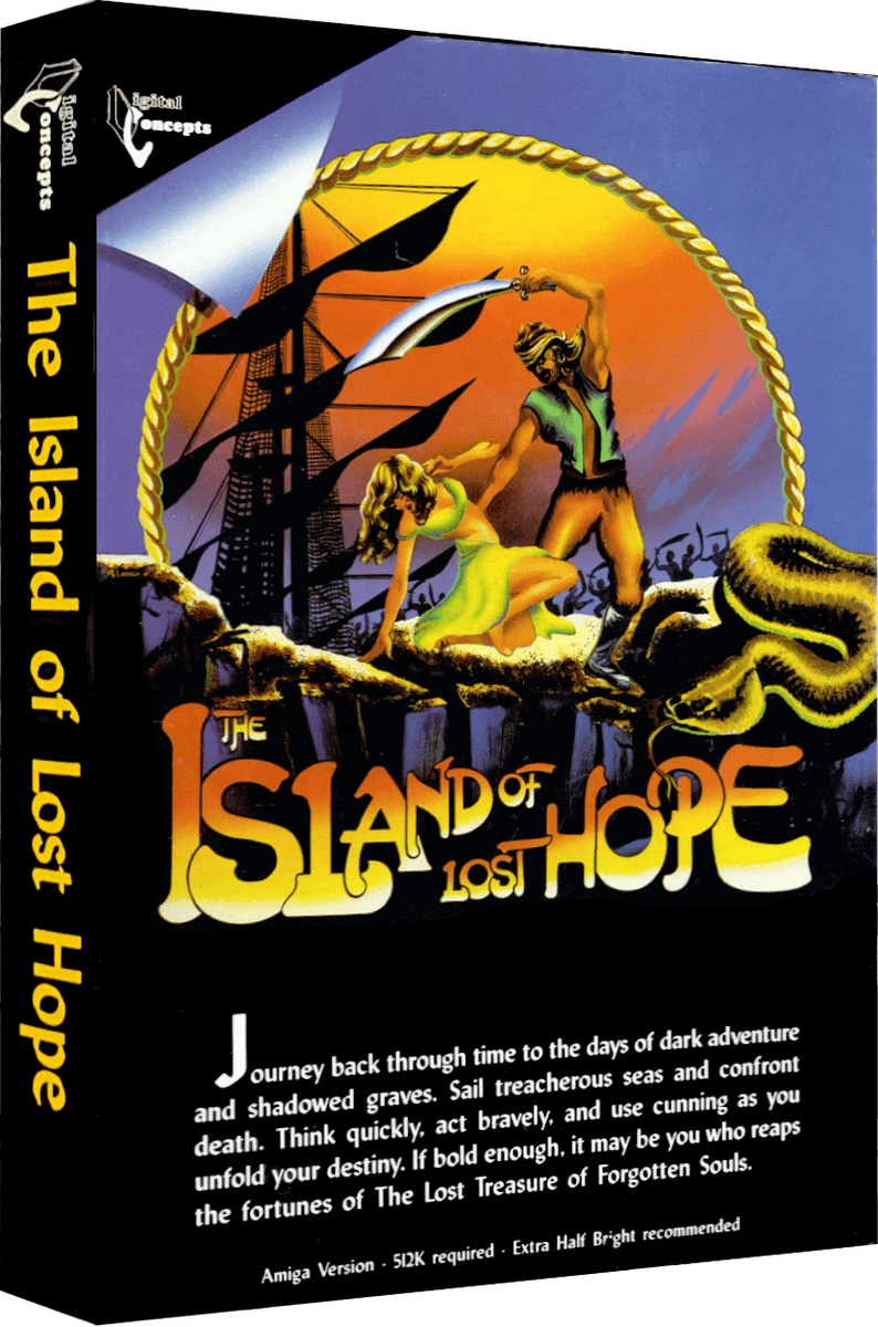 The Island Of Lost Hope box art