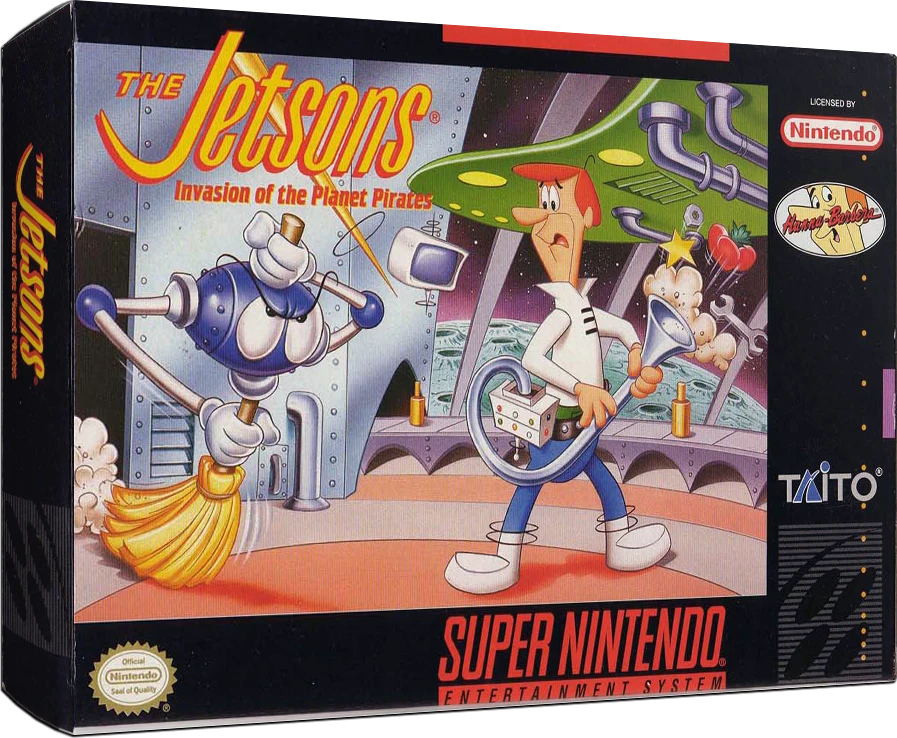 The Jetsons Invasion of the Planet Pirates box art