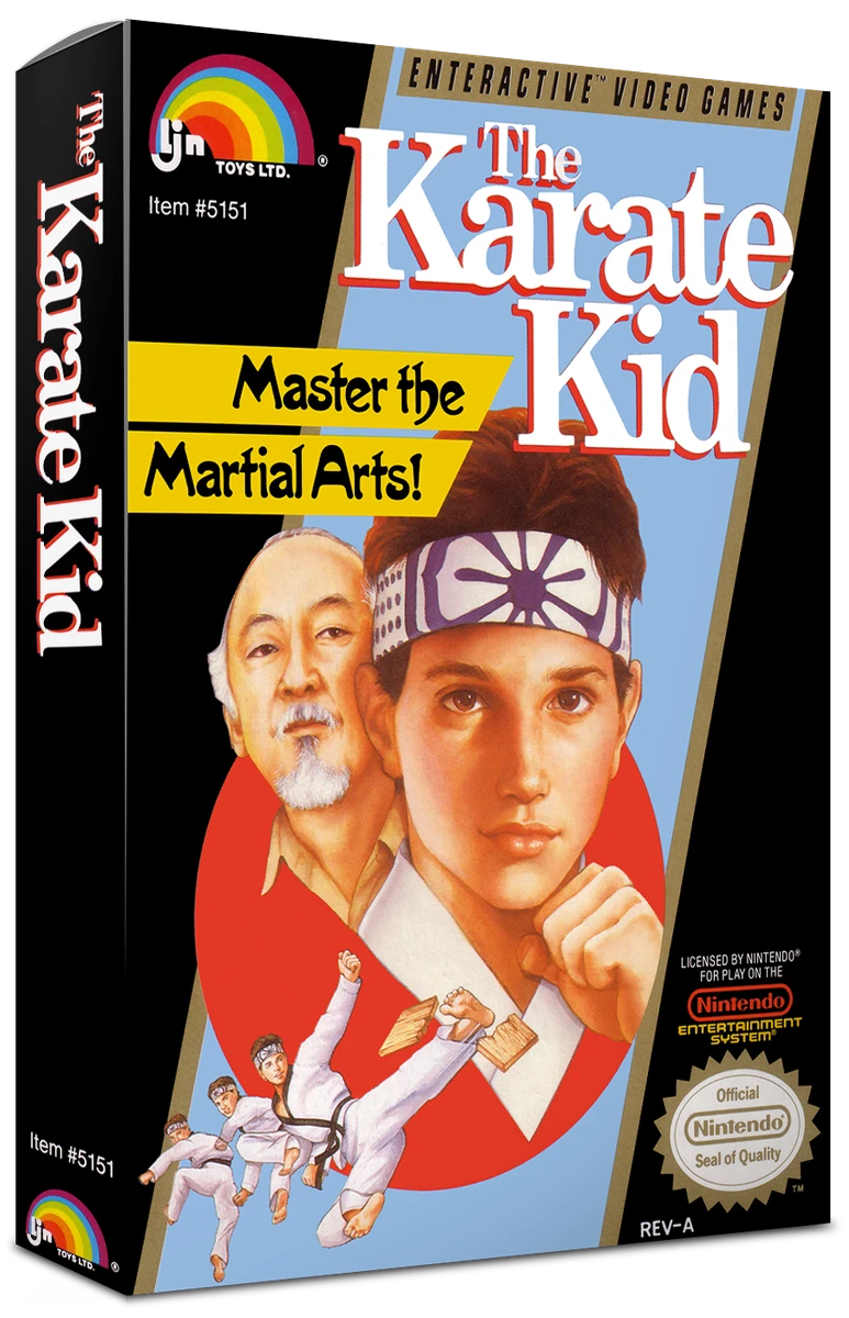 The Karate Kid box art