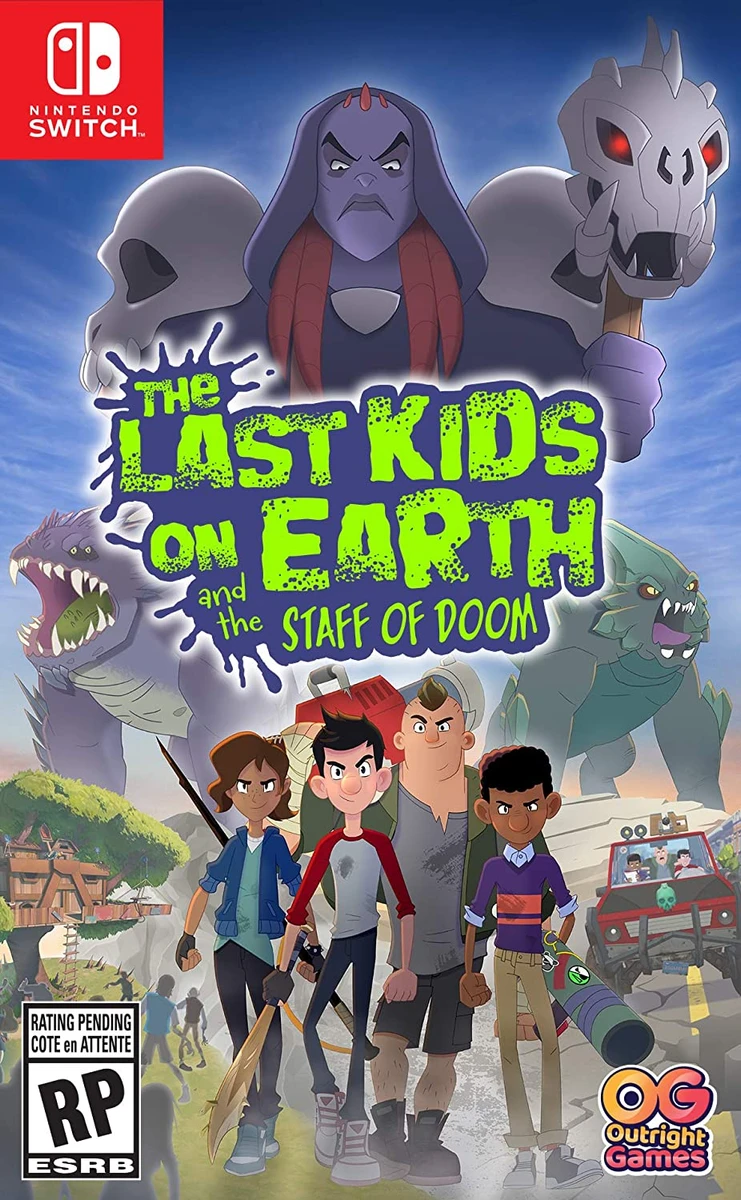 The Last Kids on Earth and the Staff of Doom box art