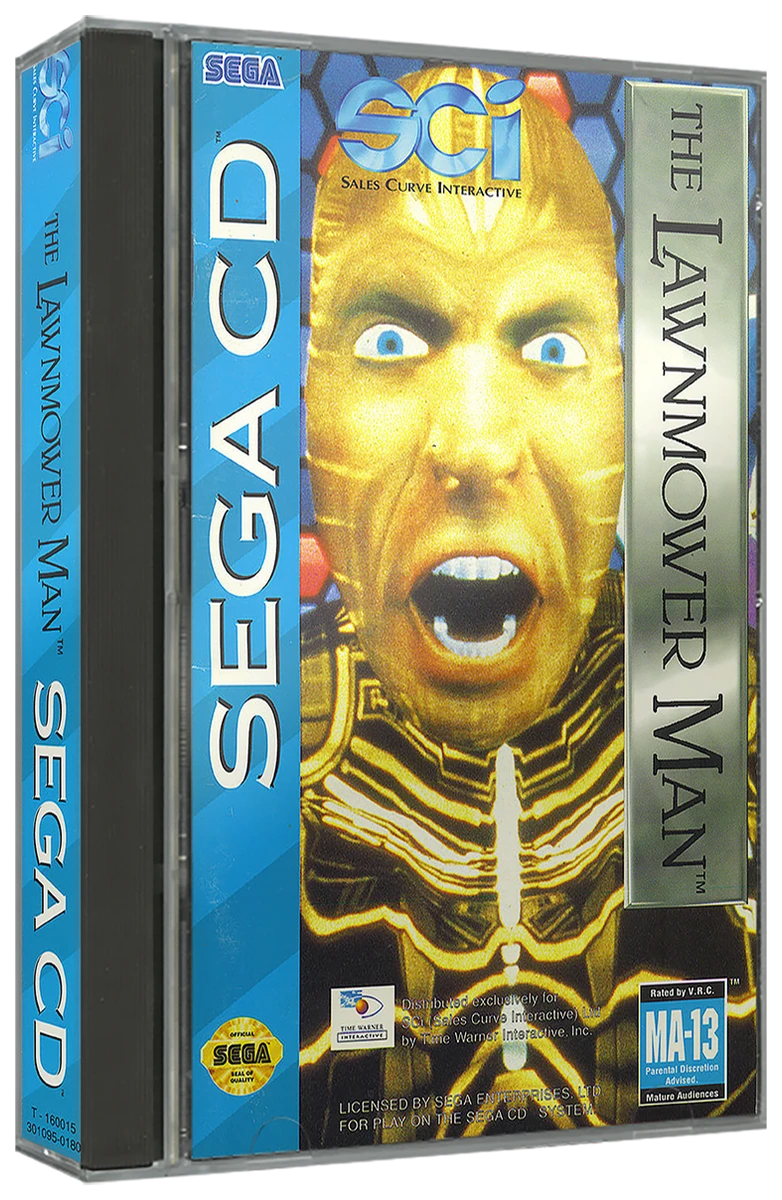 The Lawnmower Man box art