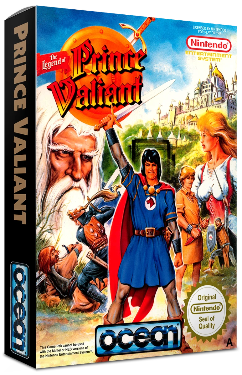The Legend of Prince Valiant box art