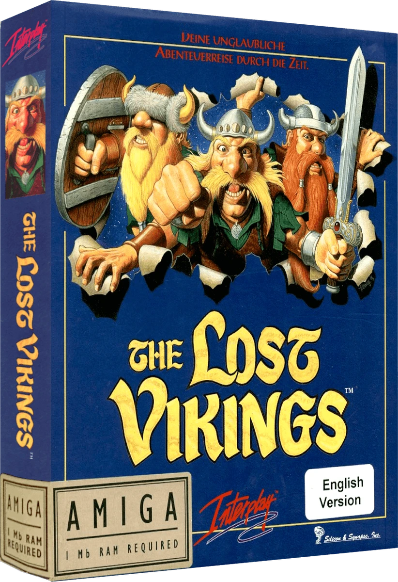 The Lost Vikings box art